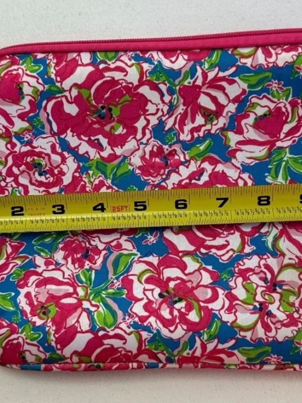 Lily Pulitzer Pink Blue Floral Tablet Sleeve